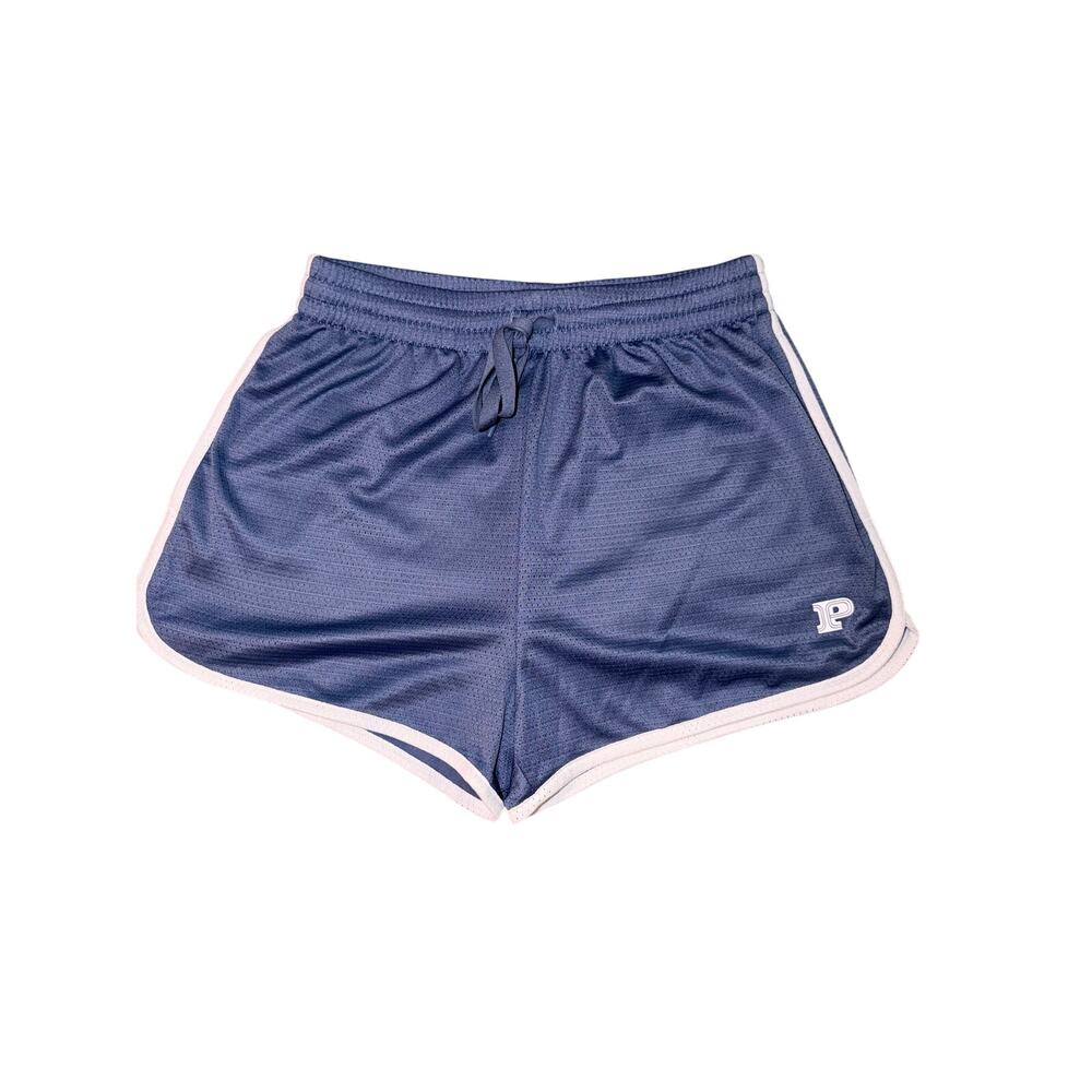 PINK Victoria’s Secret Women’s XS Blue Athletic Running Shorts Dolphin Hem
